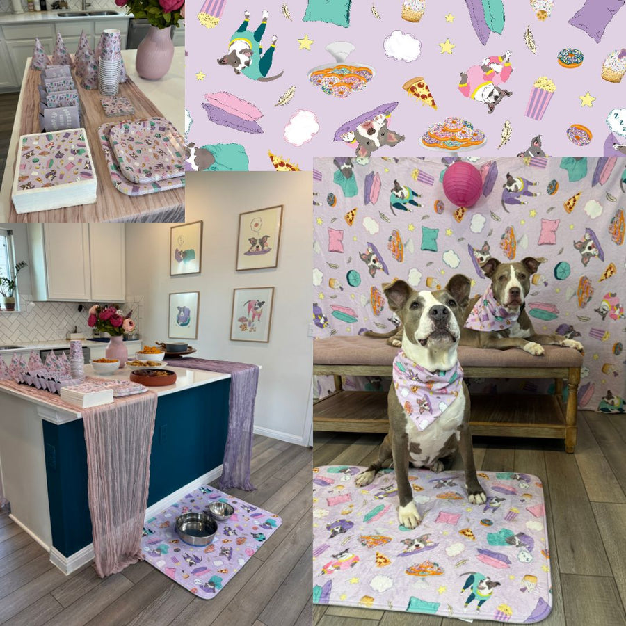 Pittie Pajama Party