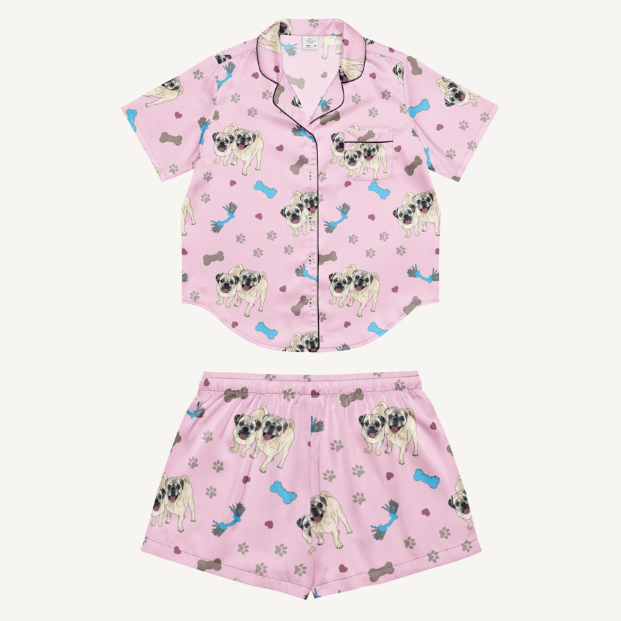 Cozy Pug Pajama Set
