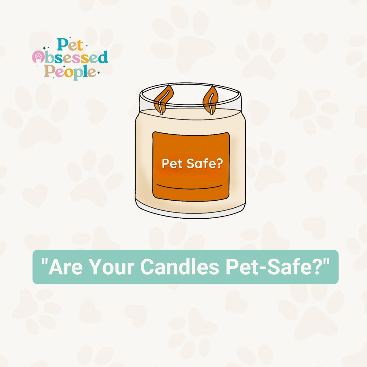 Cozy Vibes Without the Risks: Are Your Holiday Candles Pet-Safe??
