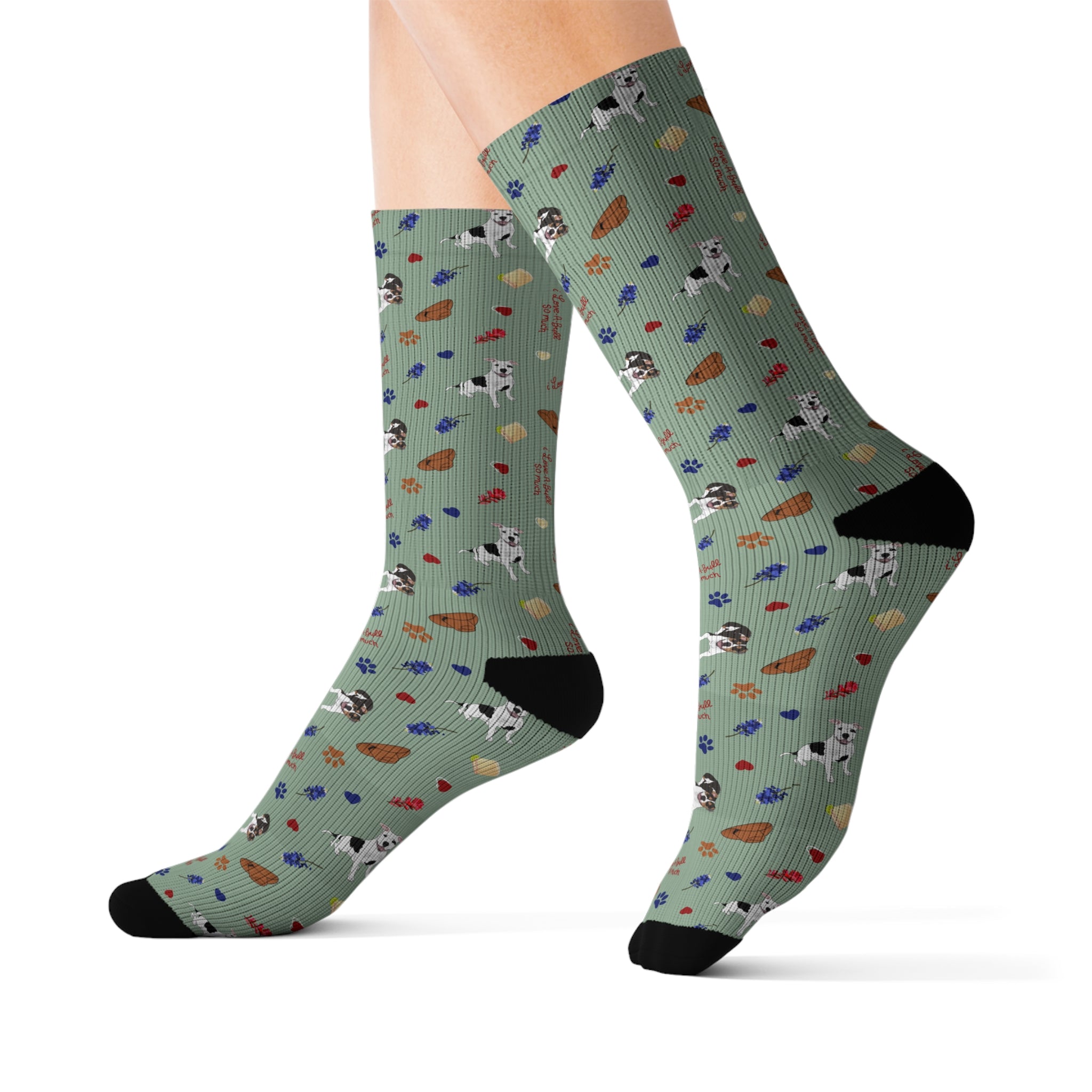 i Love-A-Bull so much Socks