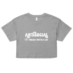 Antisocial Unless You're A Cat Crop