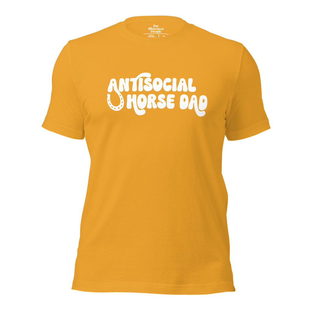 Antisocial Horse Dad Unisex Tee