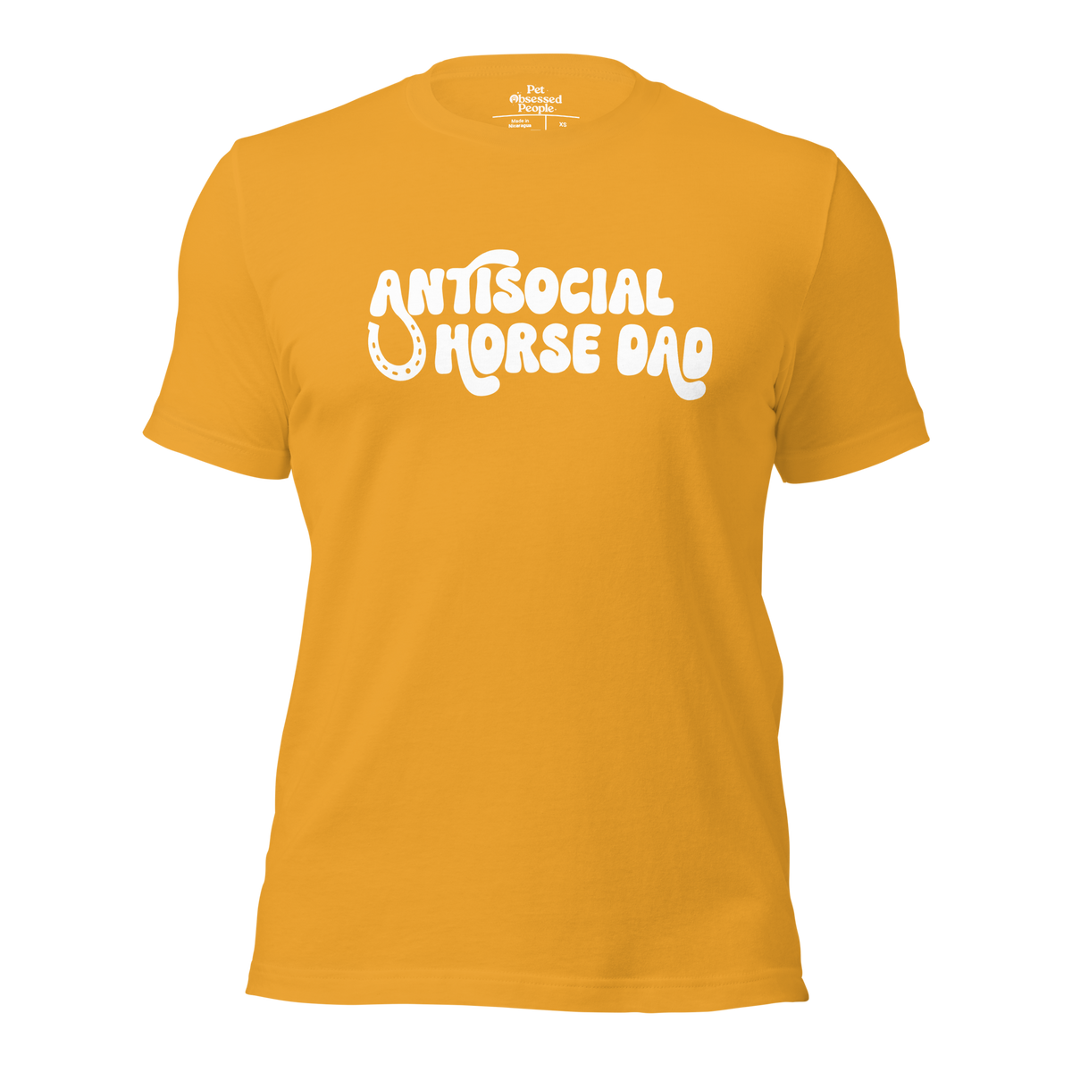 Antisocial Horse Dad Unisex Tee