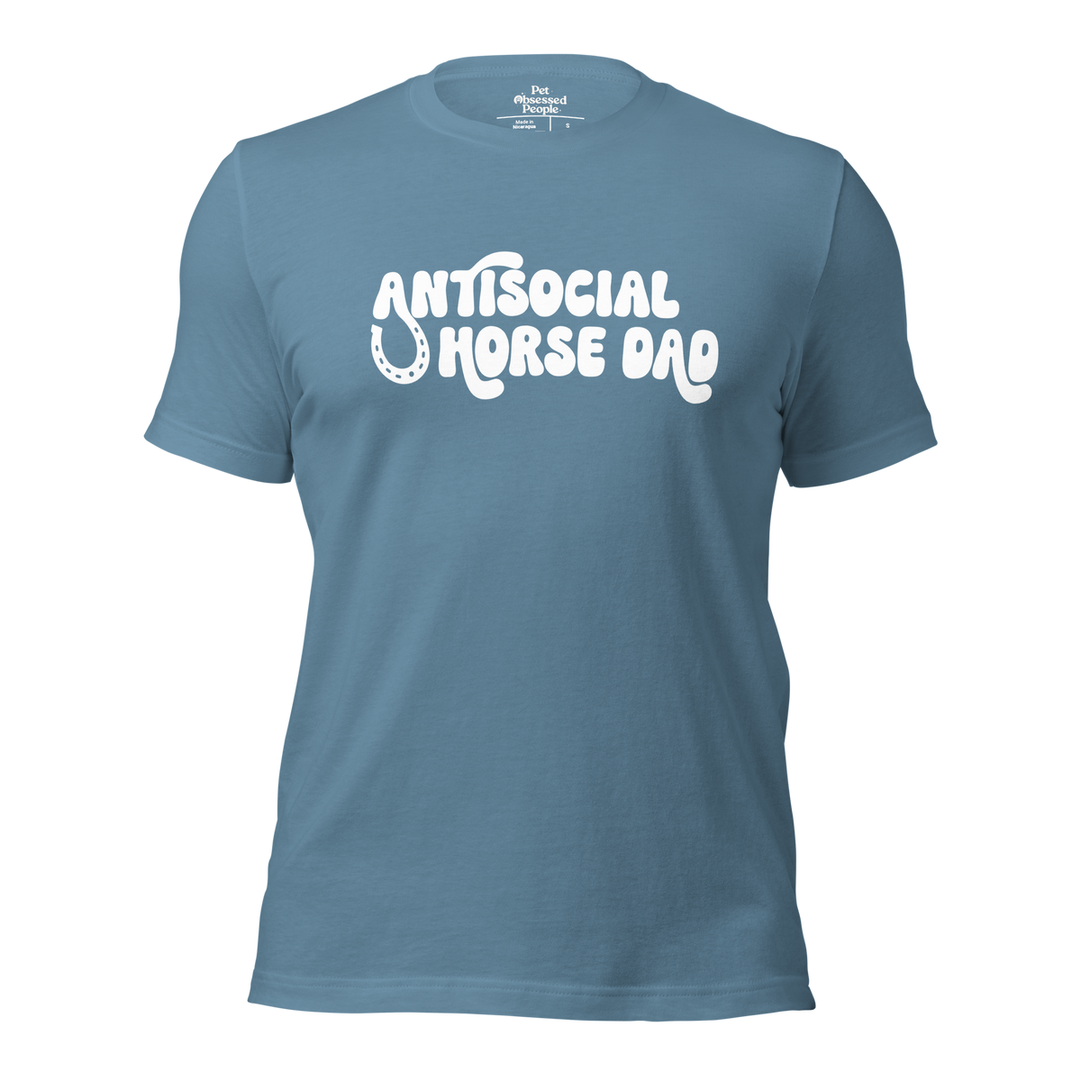 Antisocial Horse Dad Unisex Tee