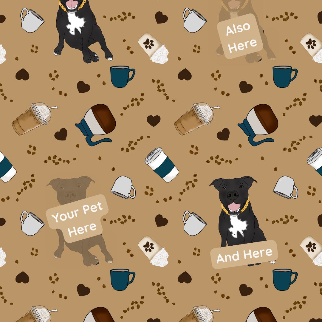 Pre Drawn Pet Pattern - All Options