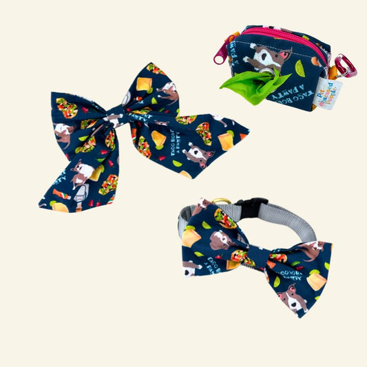 Custom Bow Buddy – Bow + Poop Bag Holder