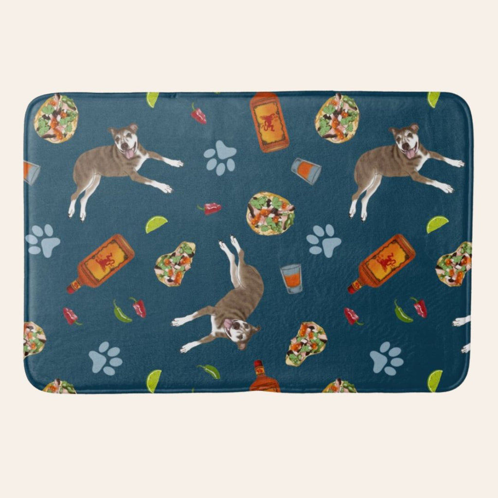 Custom Pet Bowl Mat