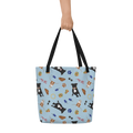 Custom Pet Pattern Tote Bag – Your Pet, On-the-Go! (Copy)