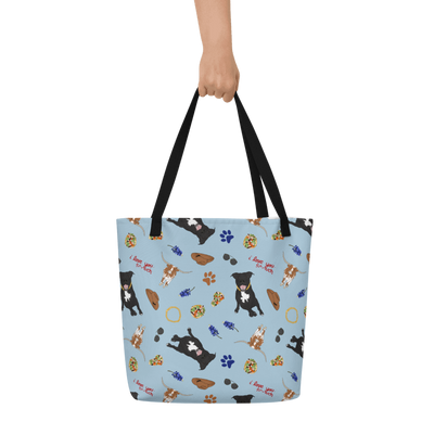 Custom Pet Pattern Tote Bag – Your Pet, On-the-Go! (Copy)