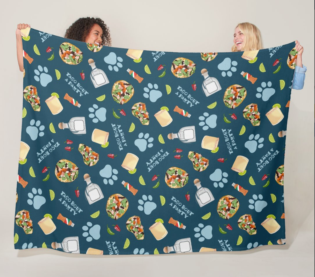 Custom Pet Blanket - Classic POP Patterns