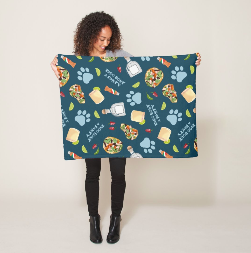 Custom Pet Blanket - Classic POP Patterns