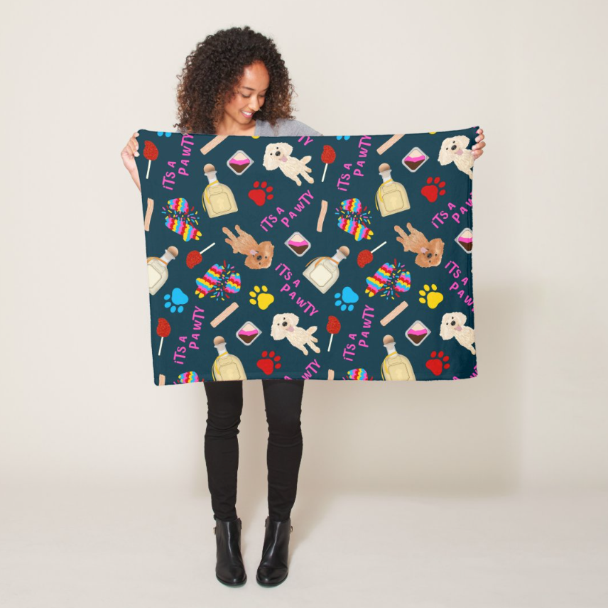 Custom Pet Blanket - Classic POP Patterns