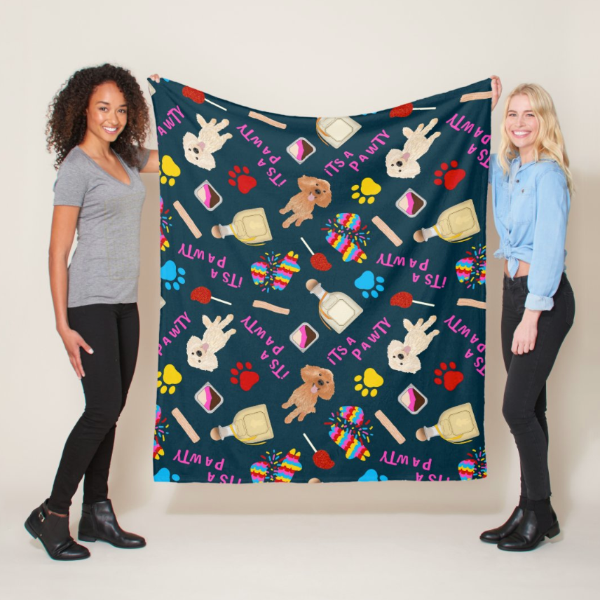 Custom Pet Blanket — Your Story, Wrapped Around You