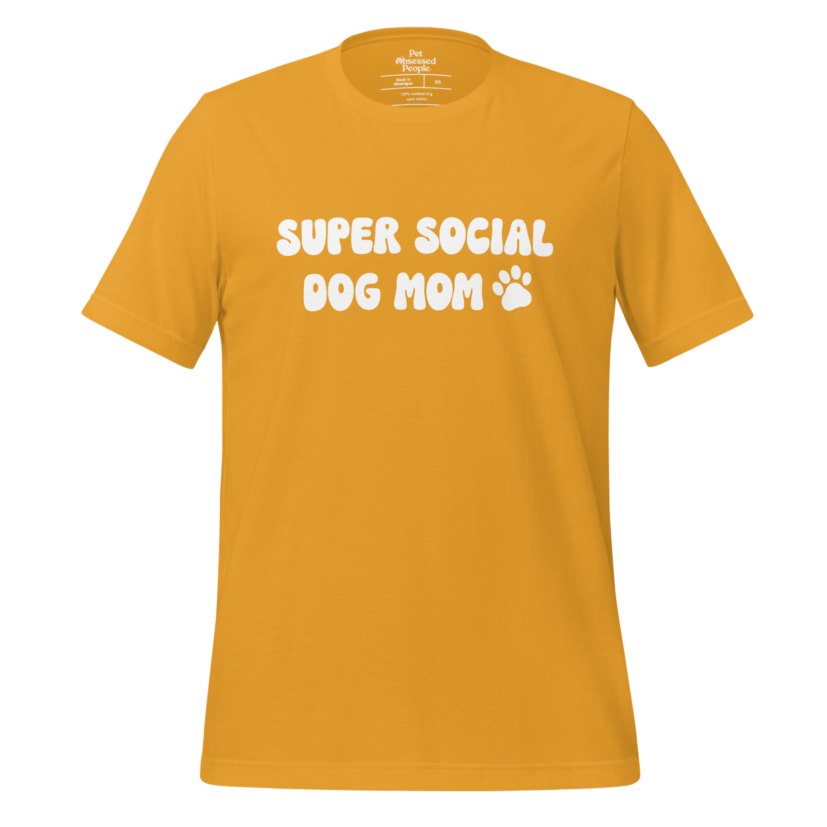Super Social Dog Mom Unisex Tee