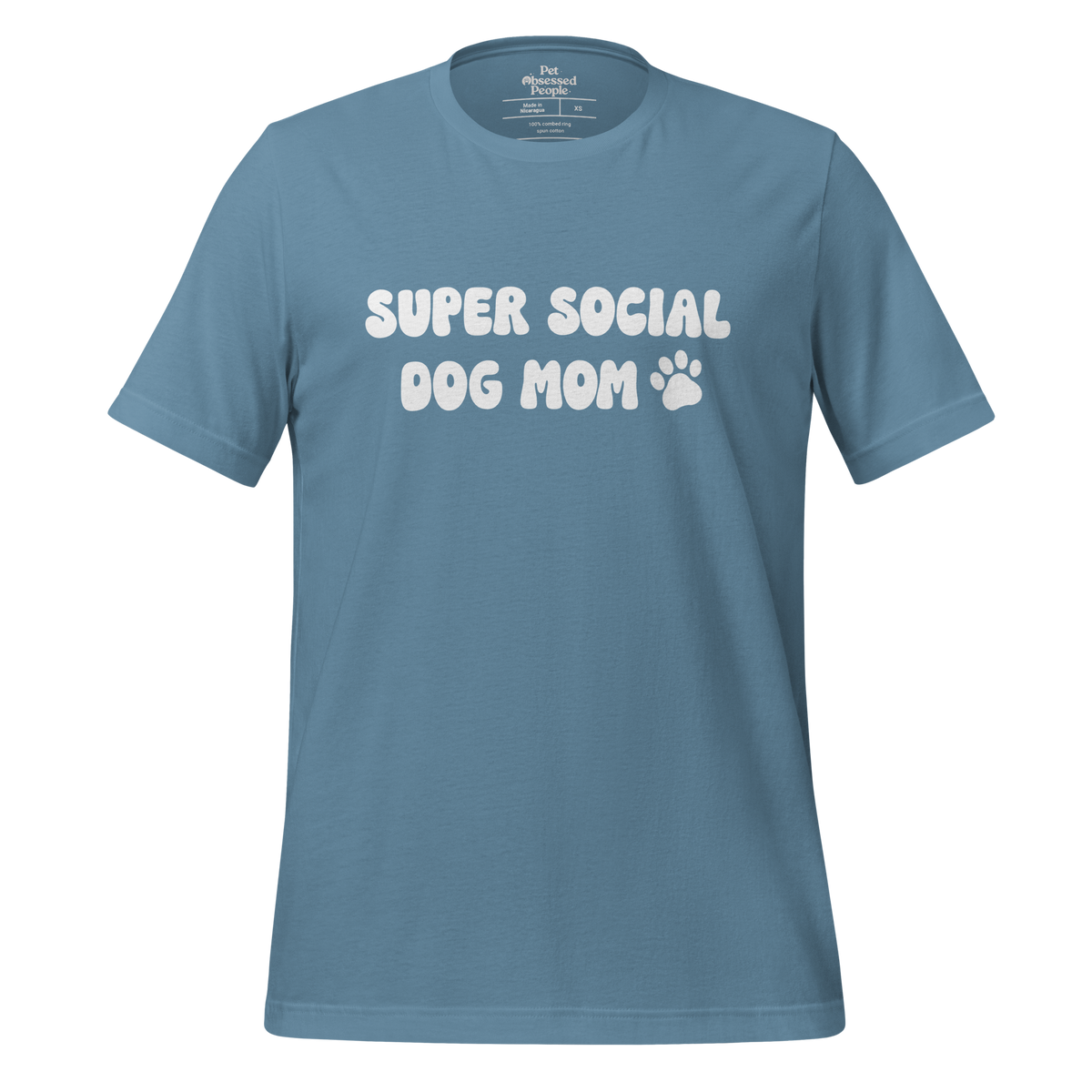 Super Social Dog Mom Unisex Tee