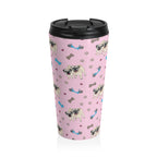 Personalized Travel Mug - Classic POP Pattern