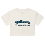 Antisocial Unless You're A Cat Crop