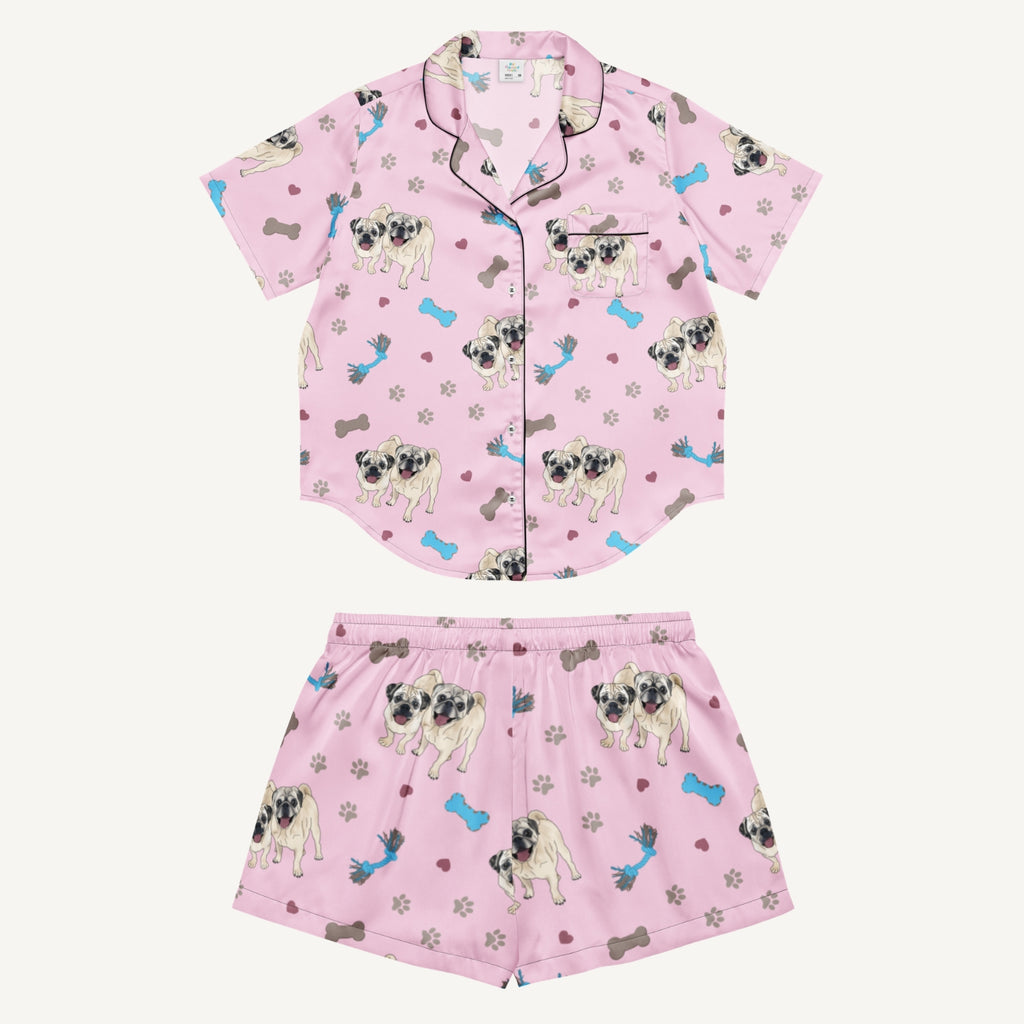 Custom Pajama Set - Short Sleeve and Shorts