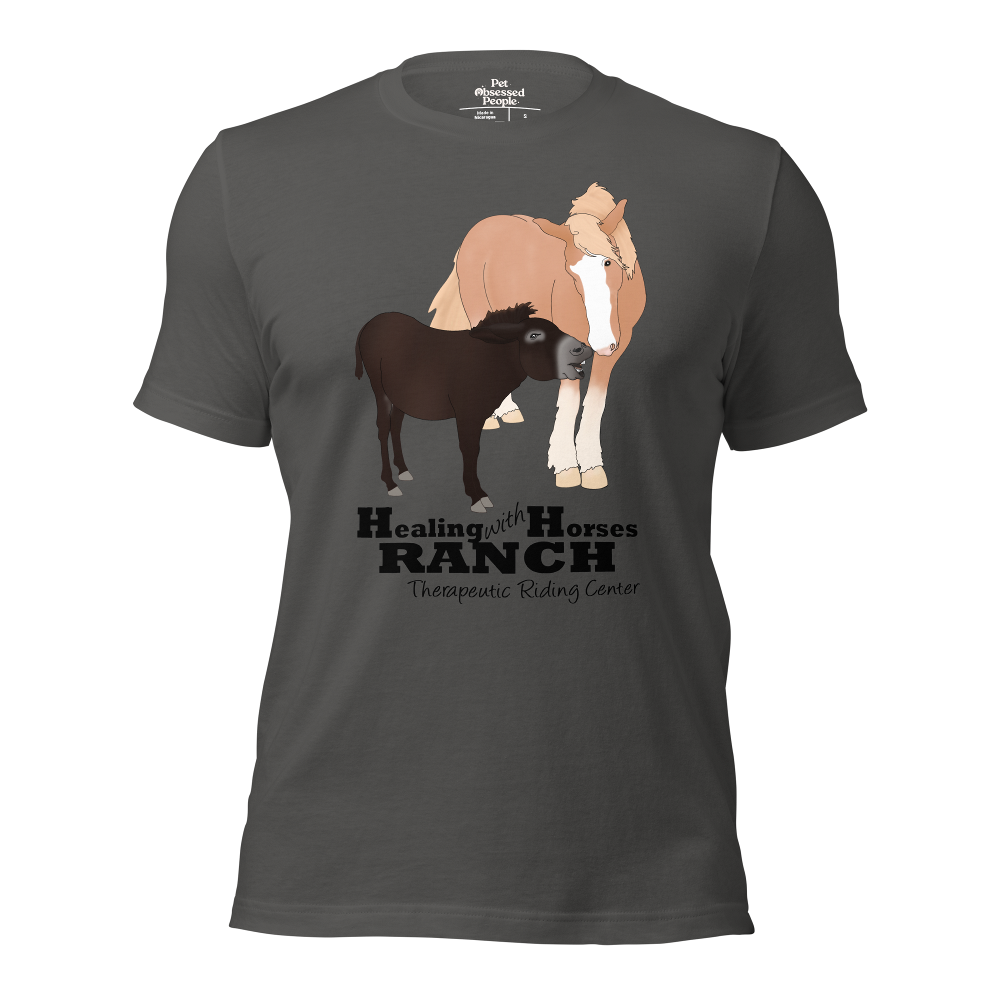 Hercules & Sweet Pea Tee - Healing With Horses
