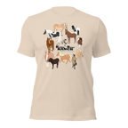 Healing With Horses Herd Unisex t-shirt