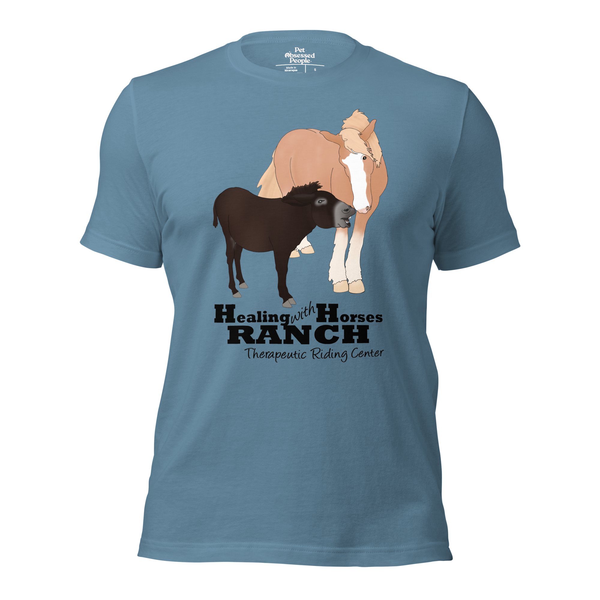 Hercules & Sweet Pea Tee - Healing With Horses