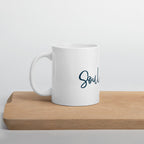 Template White glossy mug