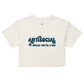 Antisocial Unless You're a Dog Cotton Crop